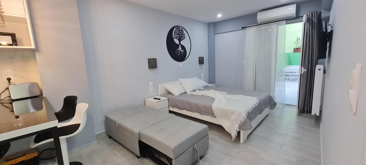 אתונה Cozy Apartment With Garden Near Town Center, Fully Renovated. מראה חיצוני תמונה